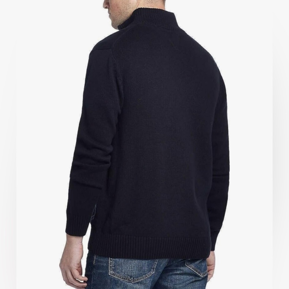 *NWOT* WEATHERPROOF VINTAGE Mens Quarter Zip Pullover Fairisle Sweater - XL - Picture 2 of 10
